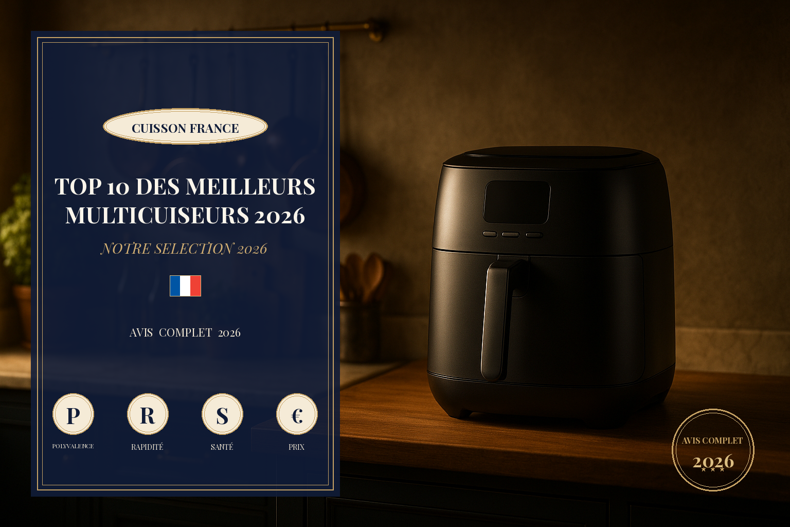 Top 10 des meilleurs multicuiseurs 2026 — Cuisson France